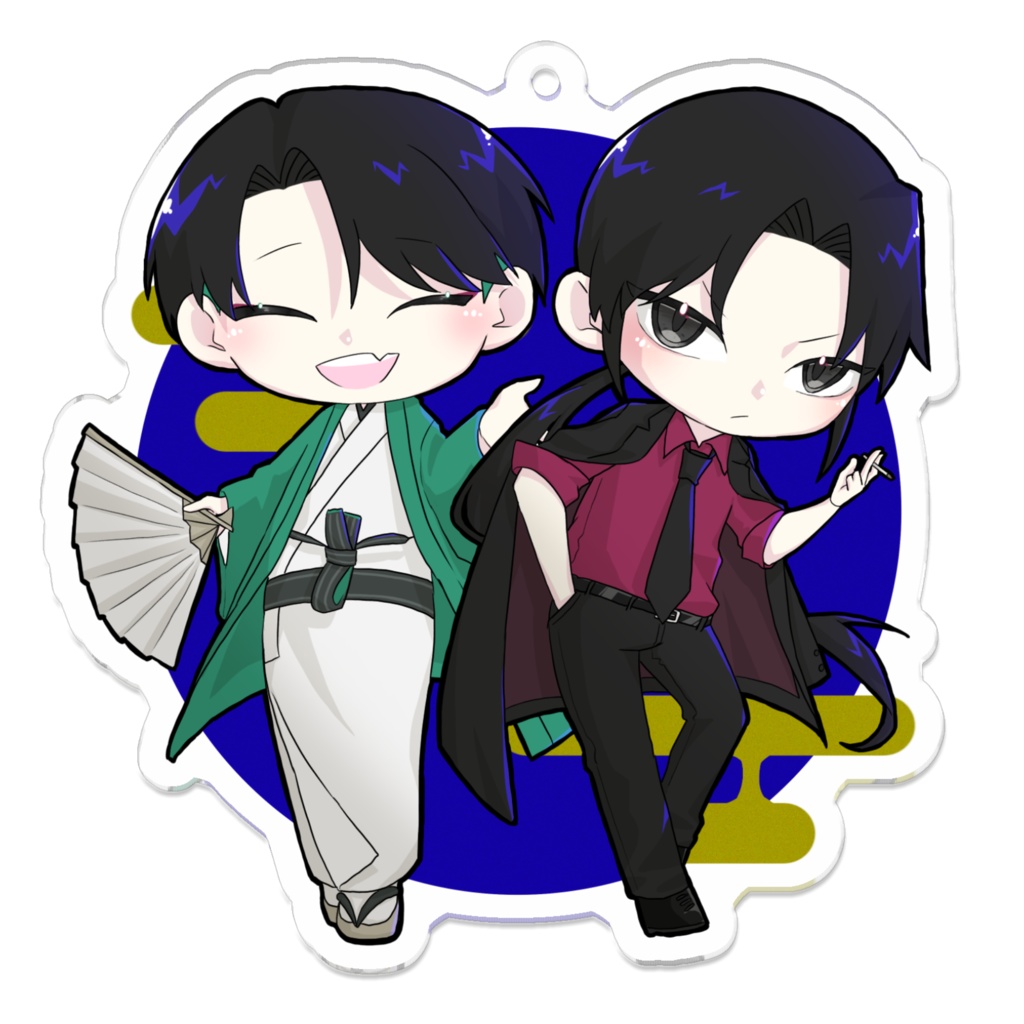 ちはくたアクキー