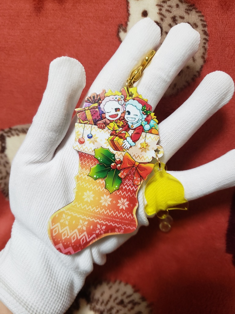 (再販お一人様各種1個まで)kustard×冬アクリルキーホルダー 2種