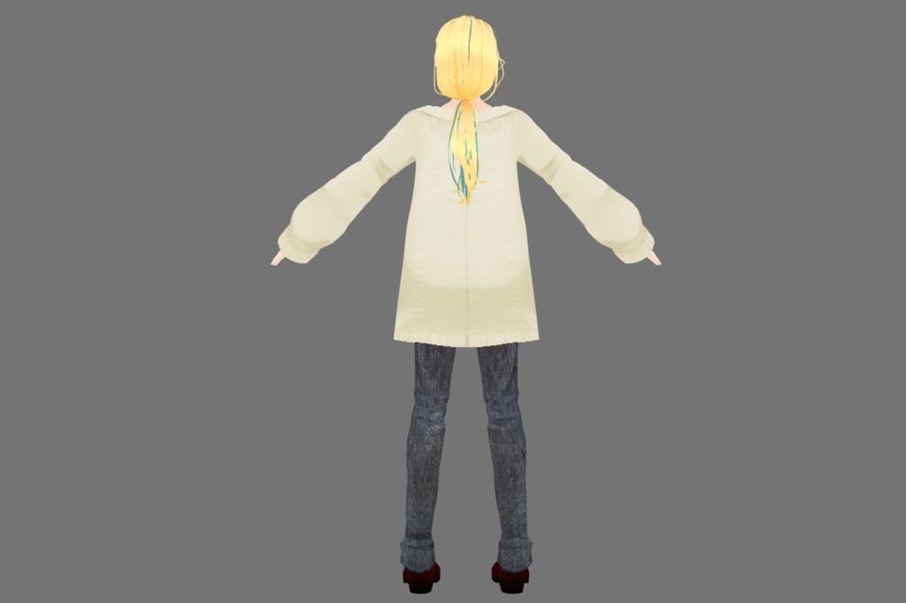 ※β版作成【VRoid男性素体】MEL【VRMモデル】 #M市C町