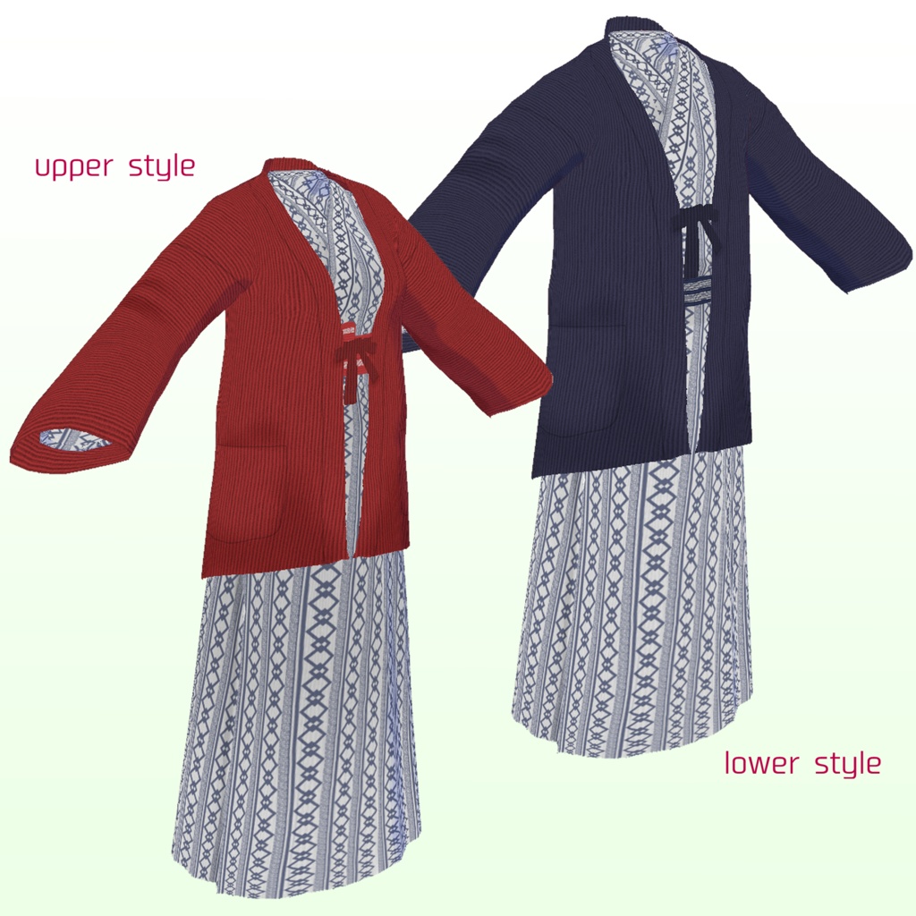 【VRoid】おんせん浴衣(無料・有料特典有)/OnsenYukata