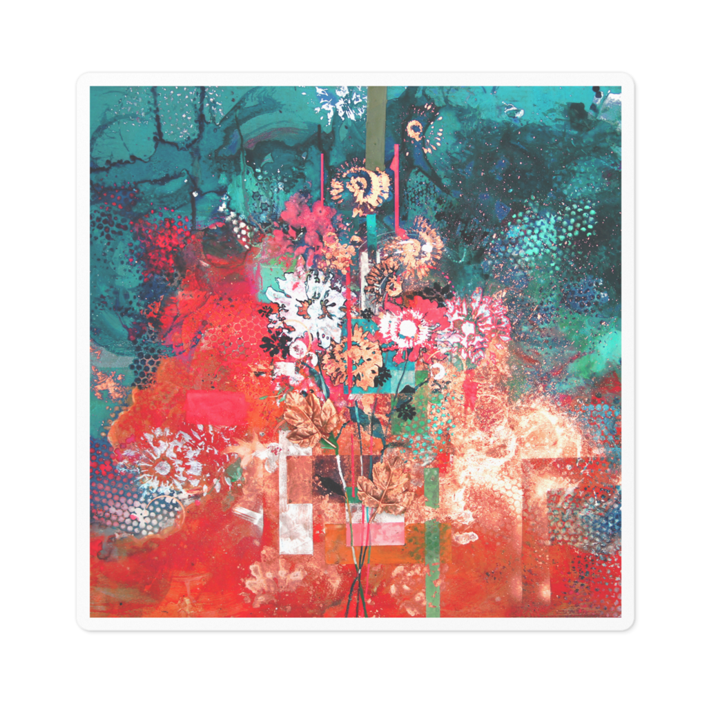 phantom flower-sticker