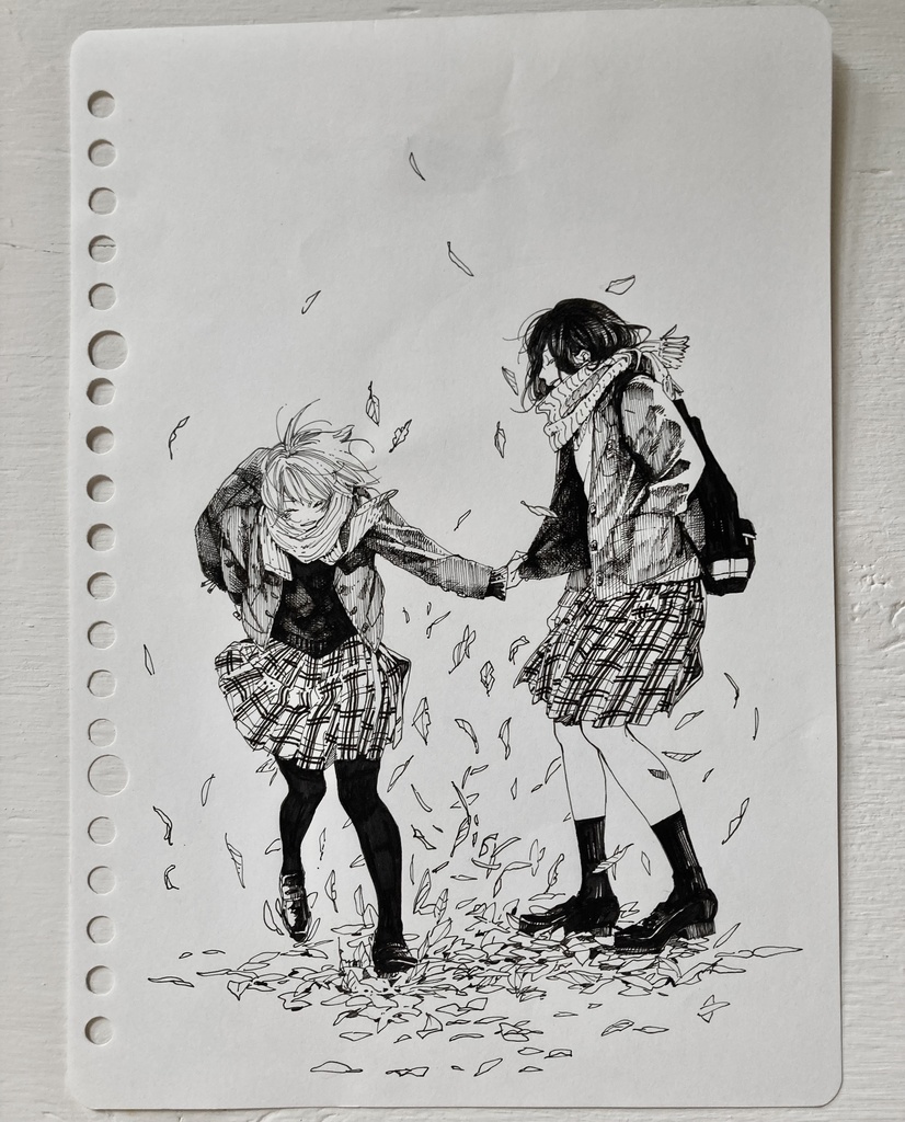 ペン画イラスト_01