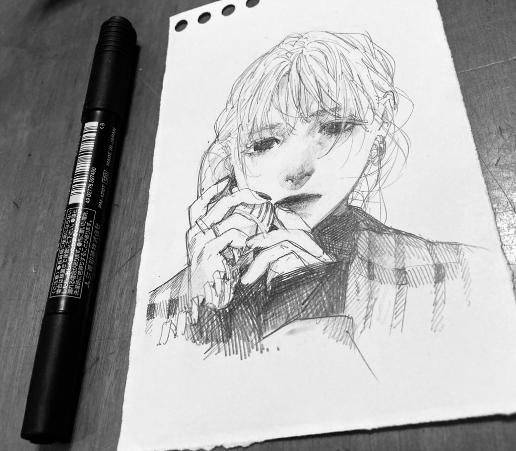 シャーペンイラスト_07