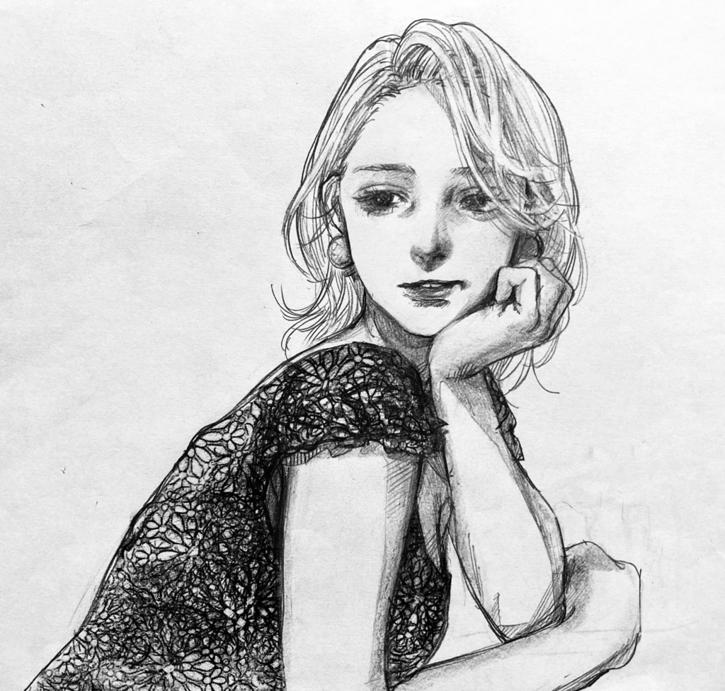 過去作:シャーペンイラスト企画②_4