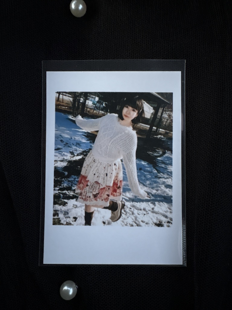 1月 私服 チェキ風フォトC