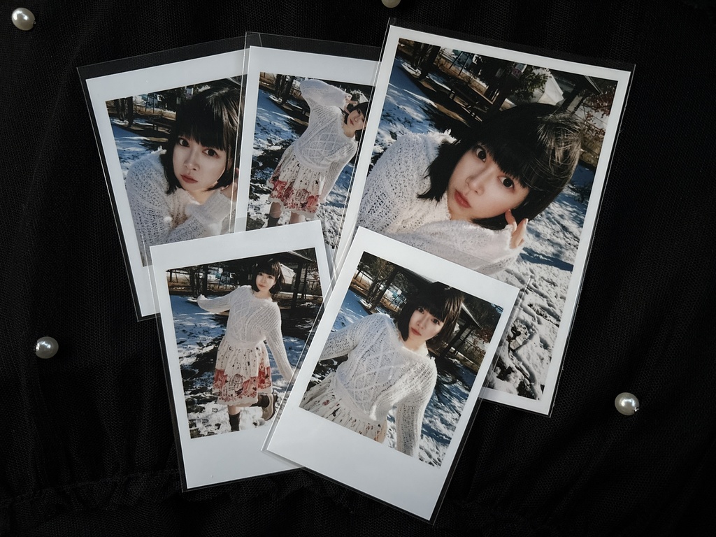 1月 私服 チェキ風フォト おまとめセット