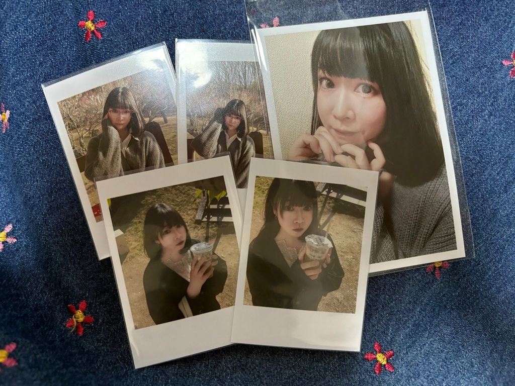 3月 私服 チェキ風フォト おまとめセット