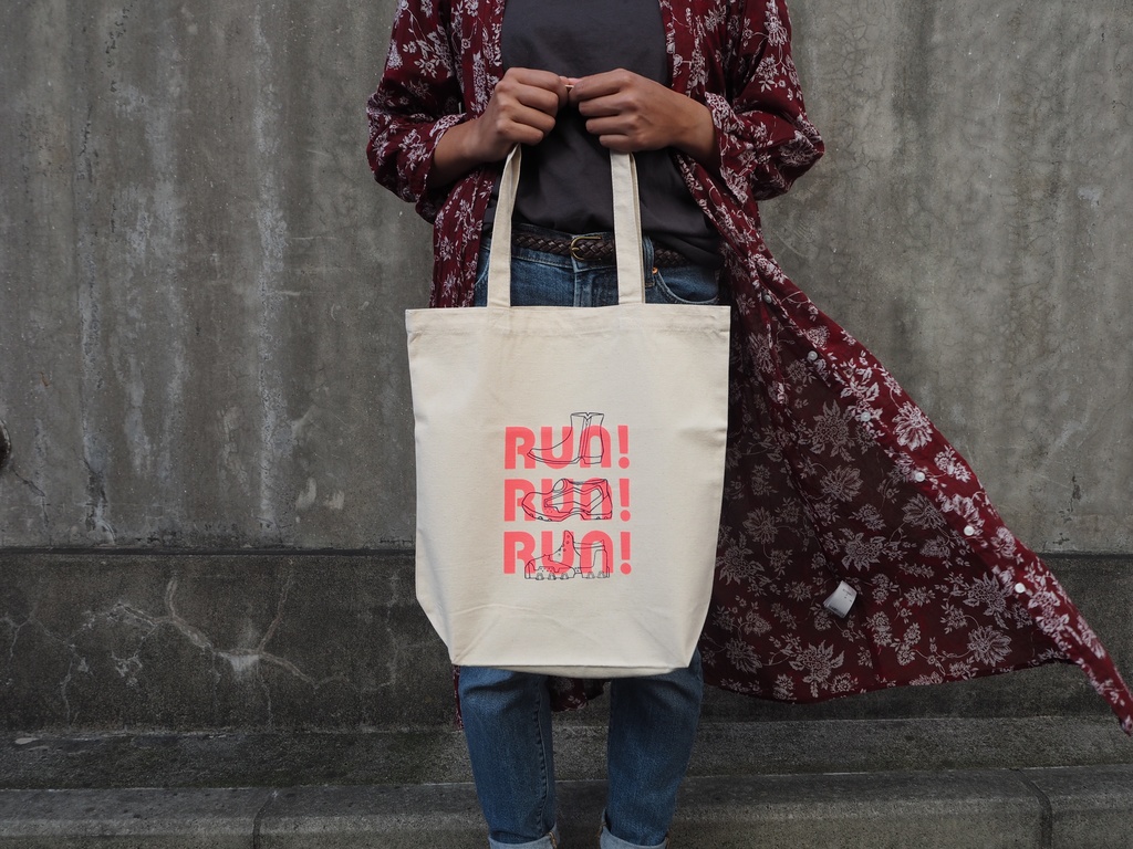 ランチトリオイメージ Run!×トートバッグ