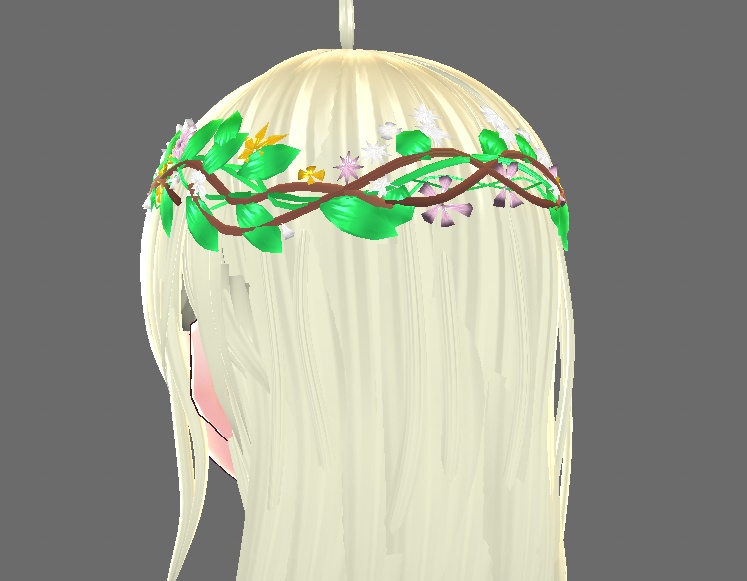 ヘッドウェア\花飾\花輪