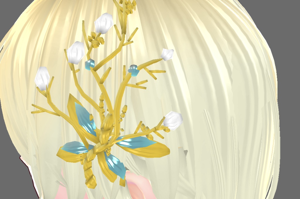 ヘッドウェア\花飾\ヘアピン