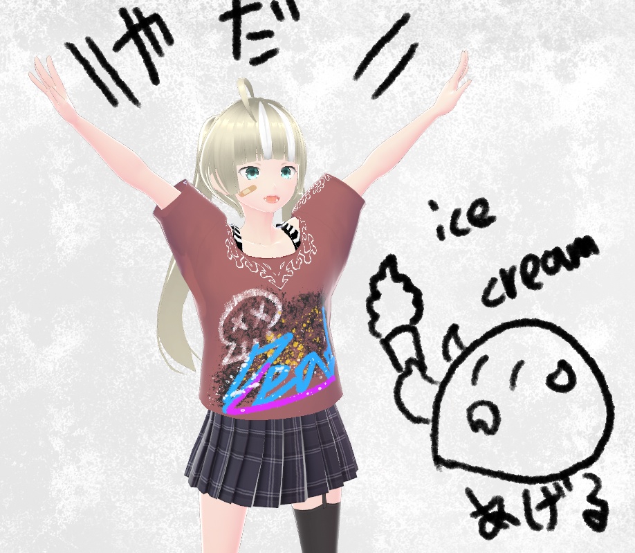 【VRM VRoid】vrmキャラ ロリー