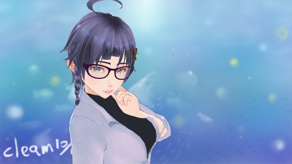 vtuberキャラ エリスvrm vroid