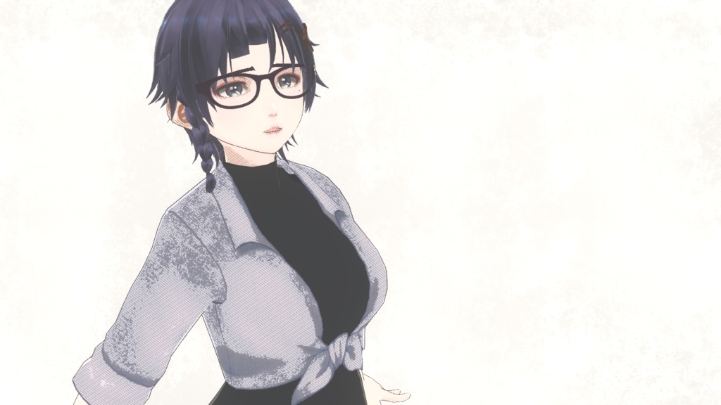 vtuberキャラ エリスvrm vroid