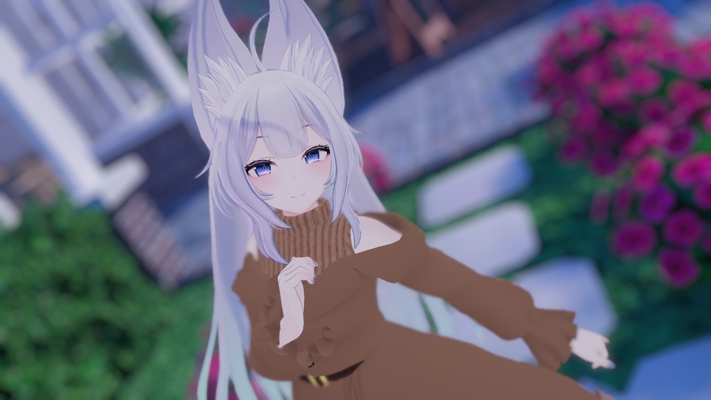 ガーリーオフショルワンピース【8アバター】