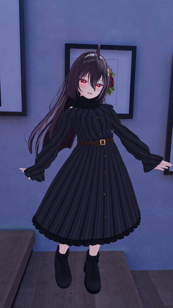 ガーリーオフショルワンピース【8アバター】