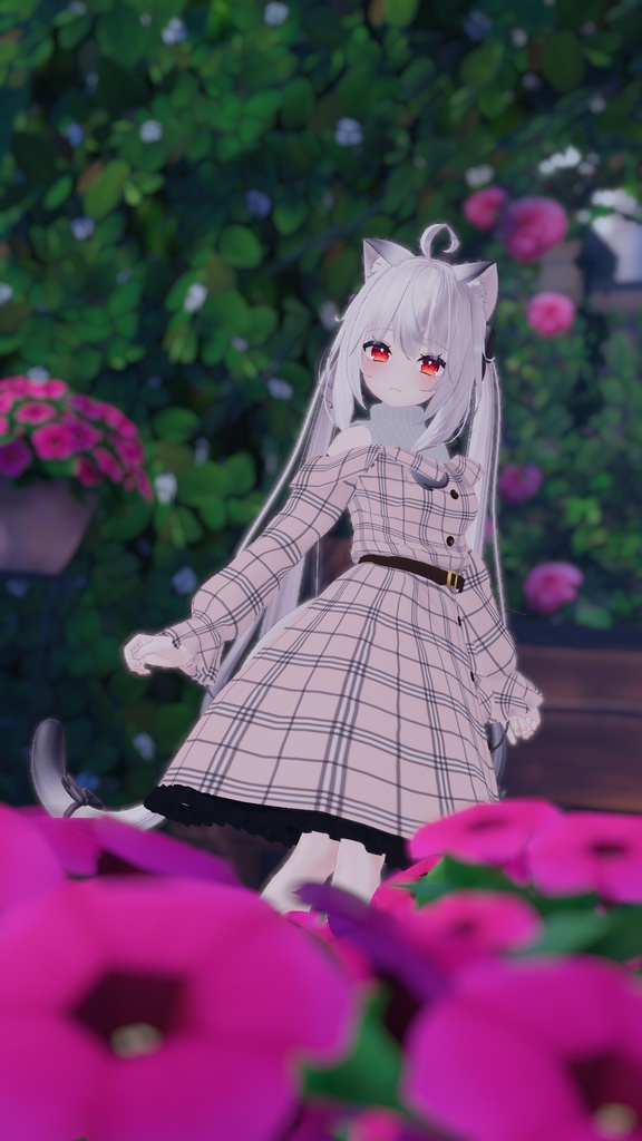 ガーリーオフショルワンピース【8アバター】