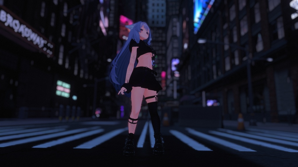 【舞夜】ストリートバンギャコーデ【VRChat想定】