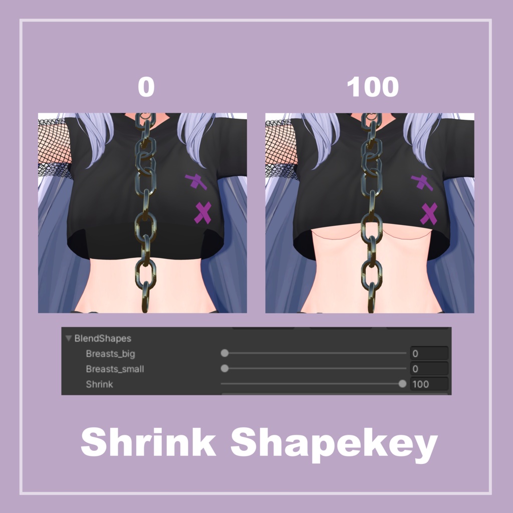 【舞夜】ストリートバンギャコーデ【VRChat想定】