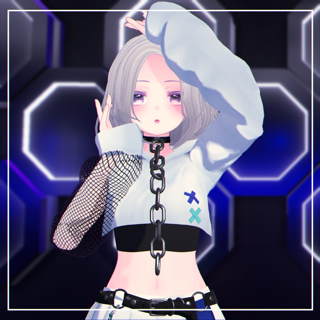 大人ショートヘア【VRC想定】