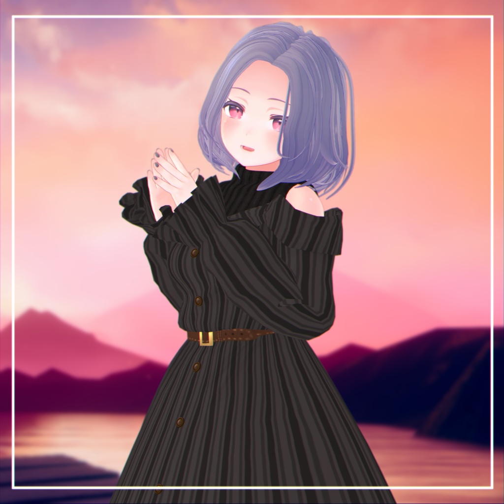 大人ショートヘア【VRC想定】