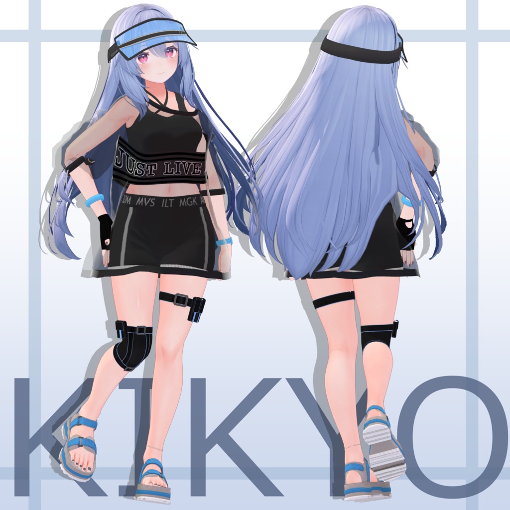 【舞夜/桔梗/セレスティア】スポーティサマー【VRC想定】