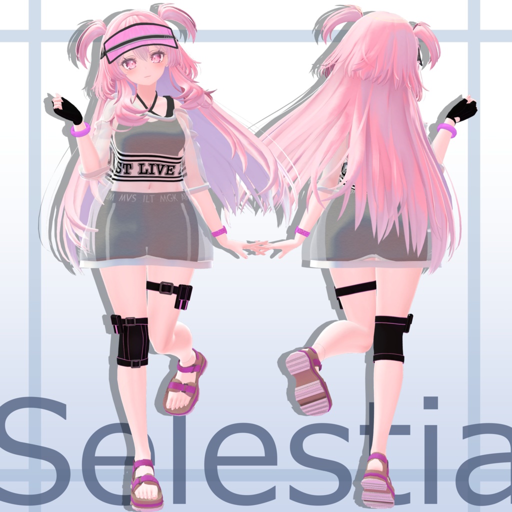 【舞夜/桔梗/セレスティア】スポーティサマー【VRC想定】