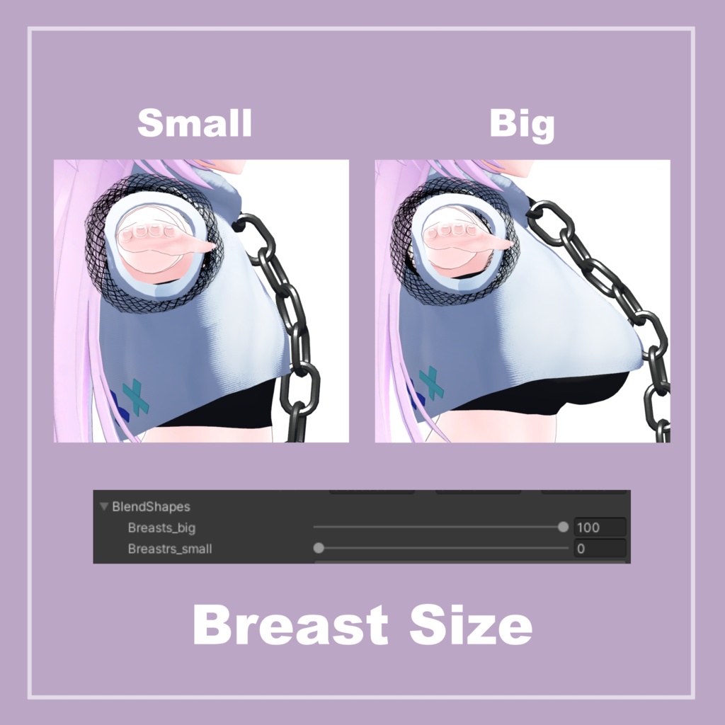 【セレスティア】ストリートバンギャコーデ【VRC想定】