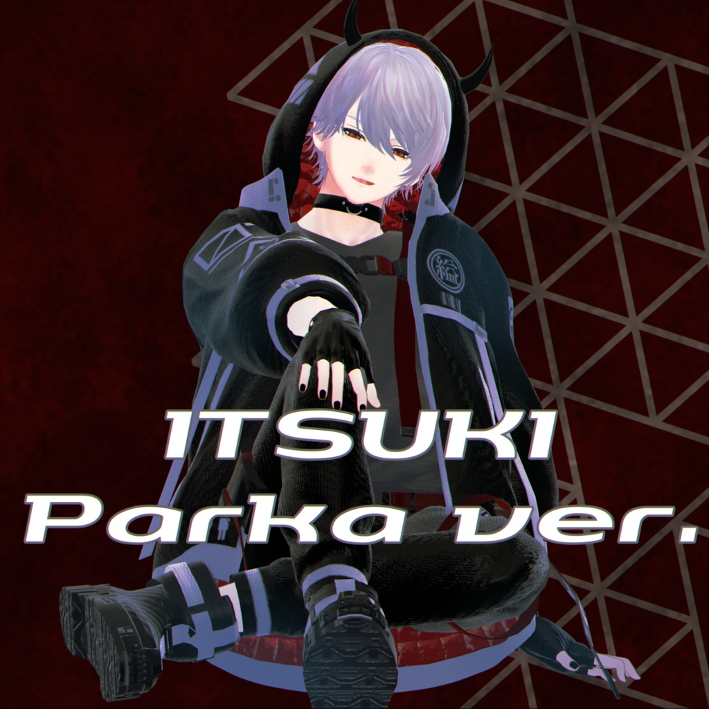 【オリジナル3Dモデル】壱鬼-ITSUKI-【VRC想定】