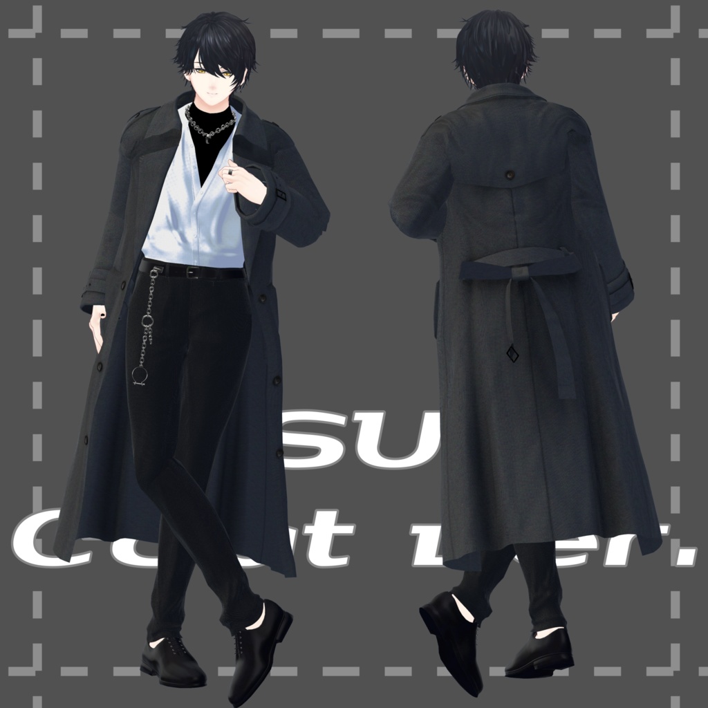 【オリジナル3Dモデル】壱鬼-ITSUKI-【VRC想定】