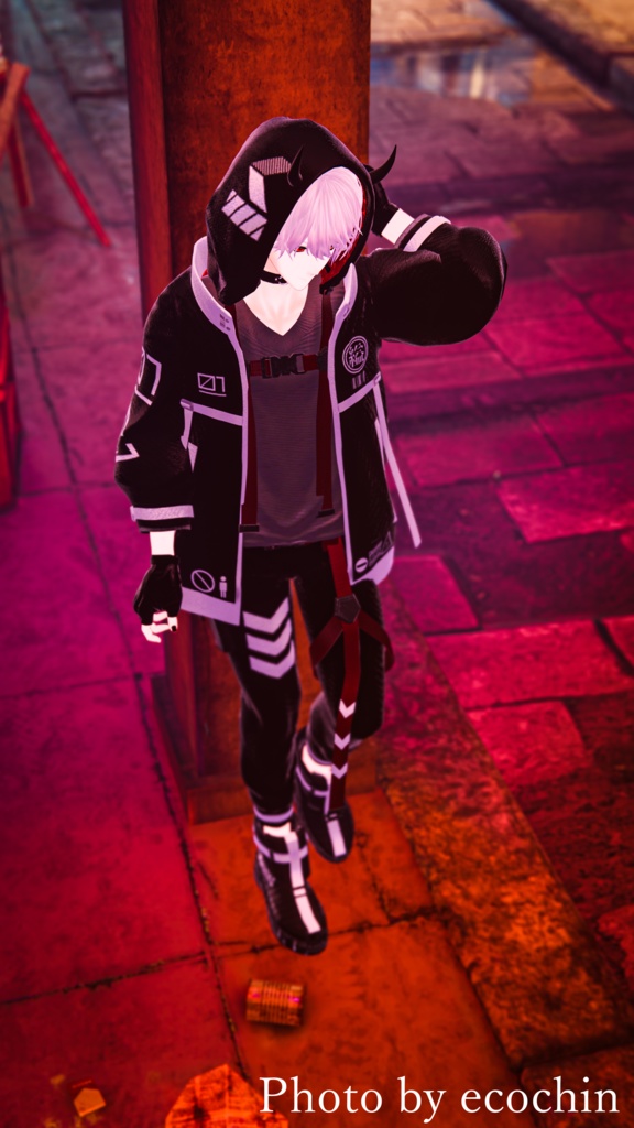 【オリジナル3Dモデル】壱鬼-ITSUKI-【VRC想定】