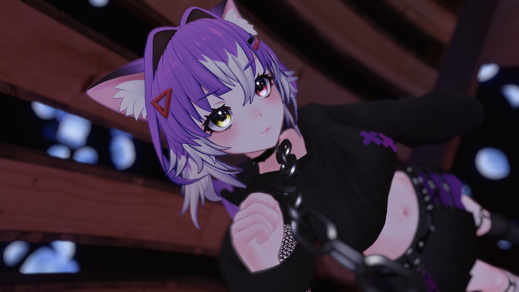 【チセ対応】ストリートバンギャコーデ【VRChat想定】