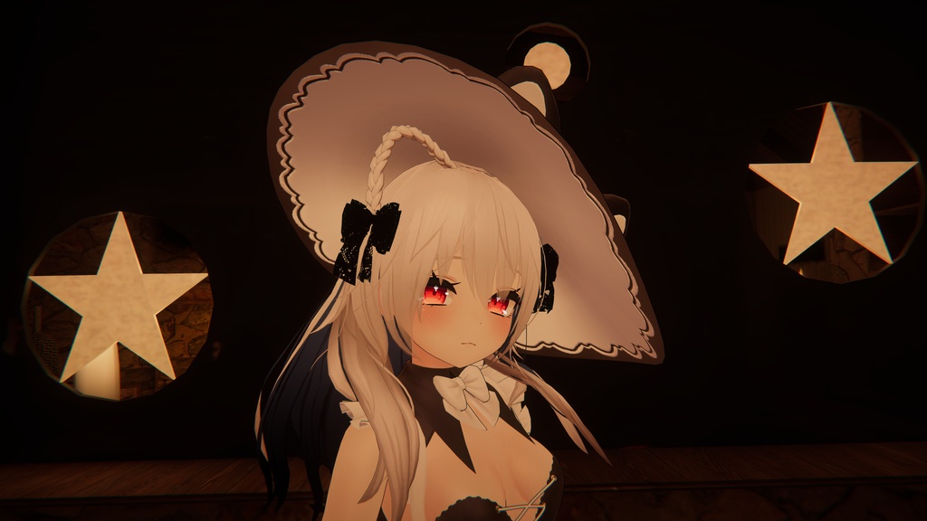 【8アバター対応】ふわもこ猫耳ヘア【VRC想定】