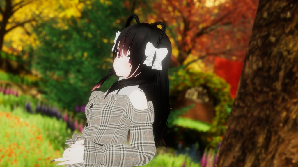 【8アバター対応】ふわもこ猫耳ヘア【VRC想定】