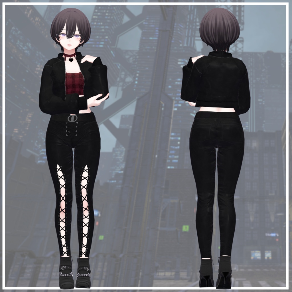 【VRChat】レースアップコーデ ver 森羅