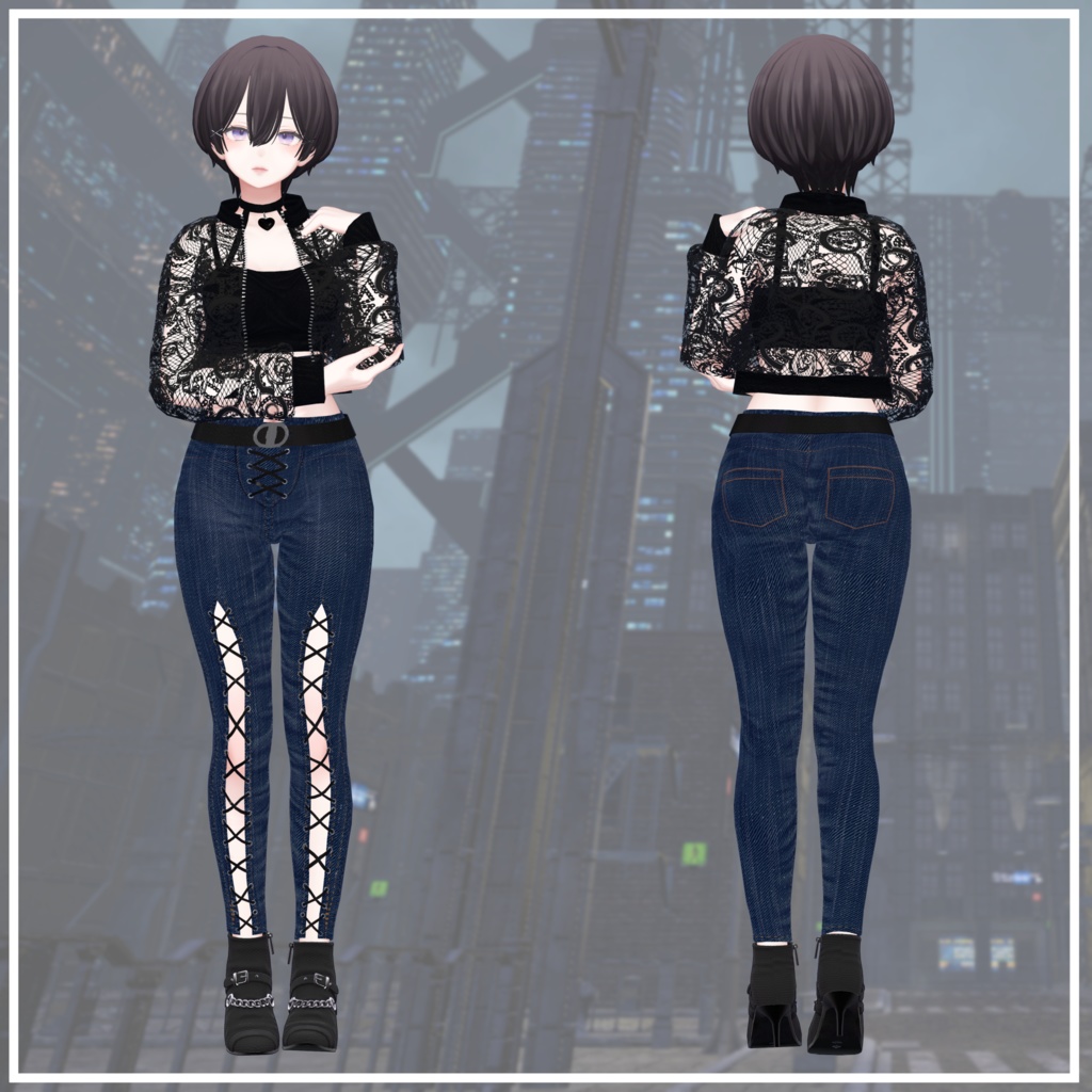 【VRChat】レースアップコーデ ver 森羅