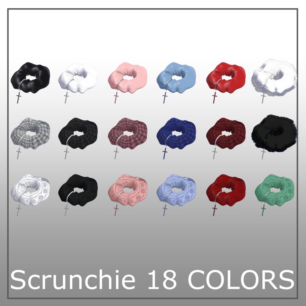 【7avatar対応】PankishGirlHair【3types in 1 hair】