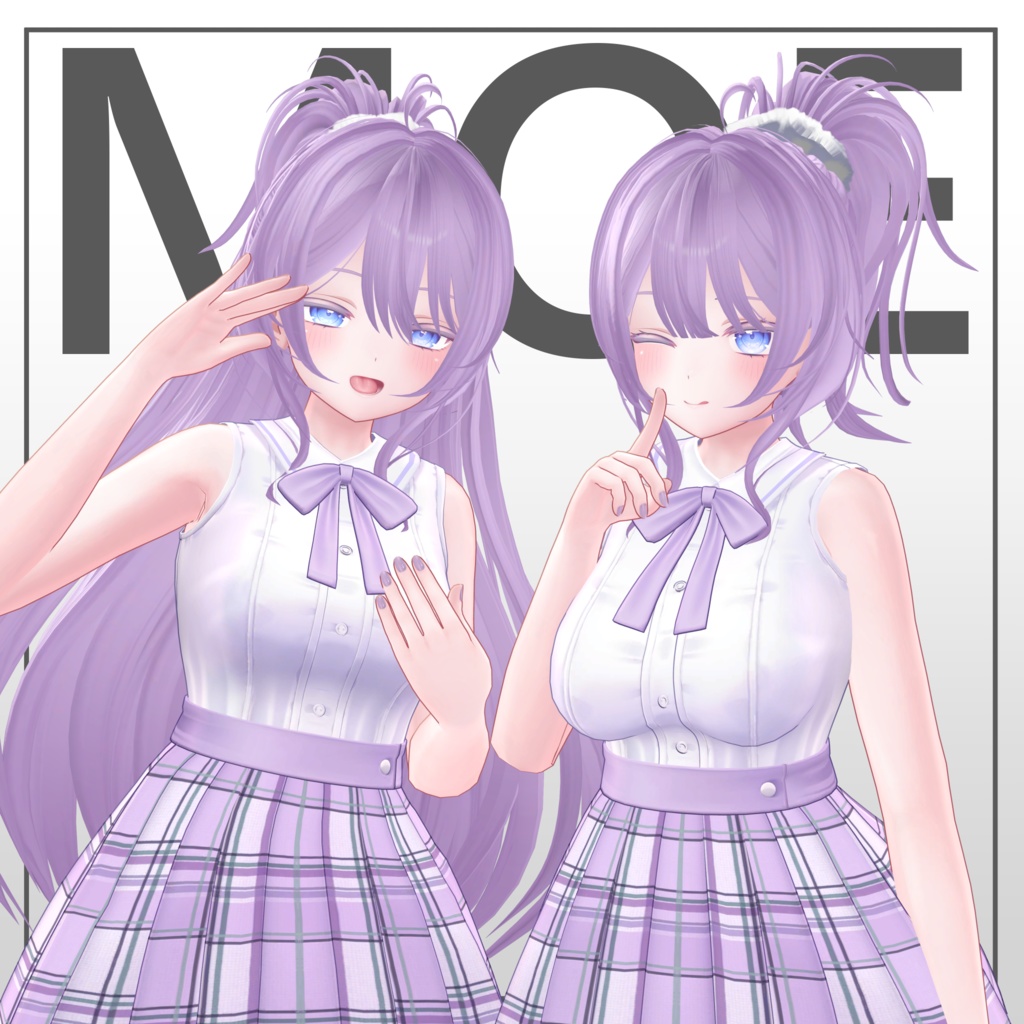 【7avatar対応】PankishGirlHair【3types in 1 hair】