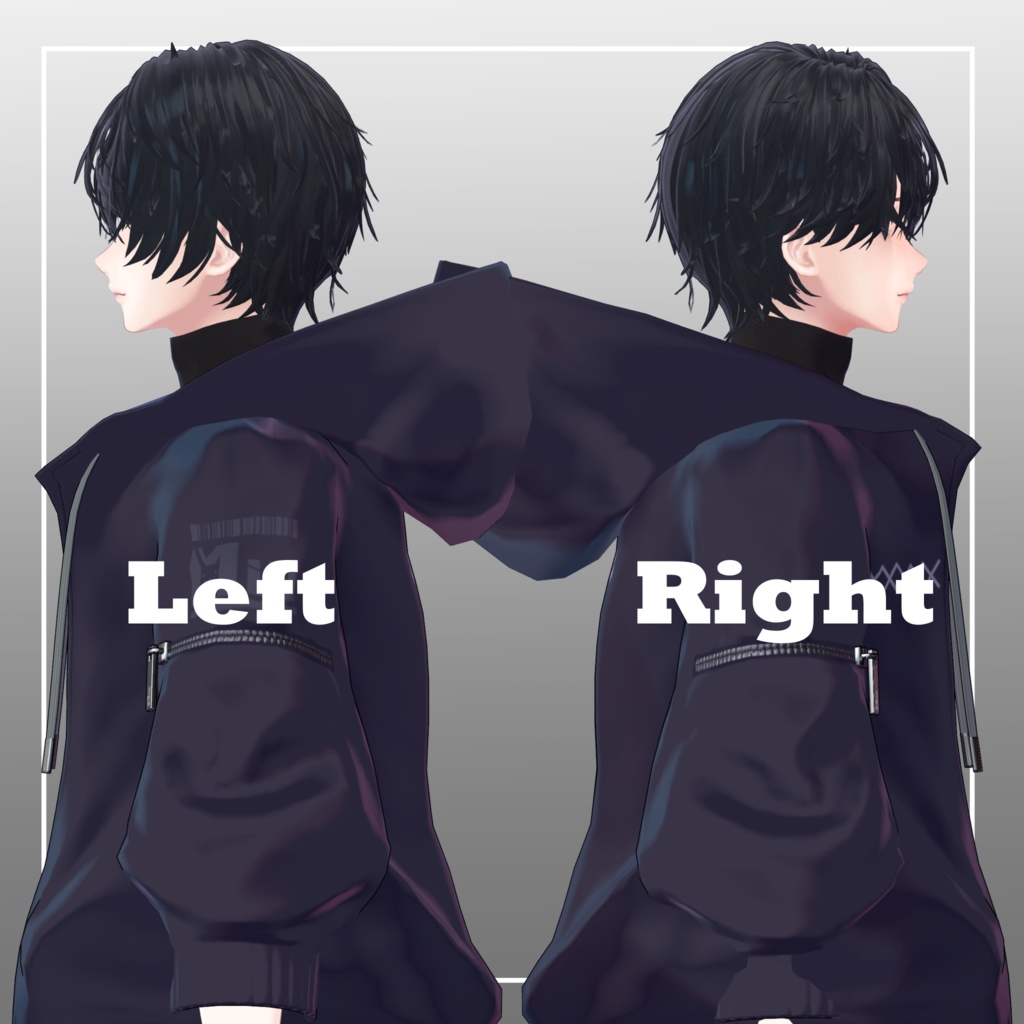 【 2avatar対応】ITSUKI HAIR【VRC想定】