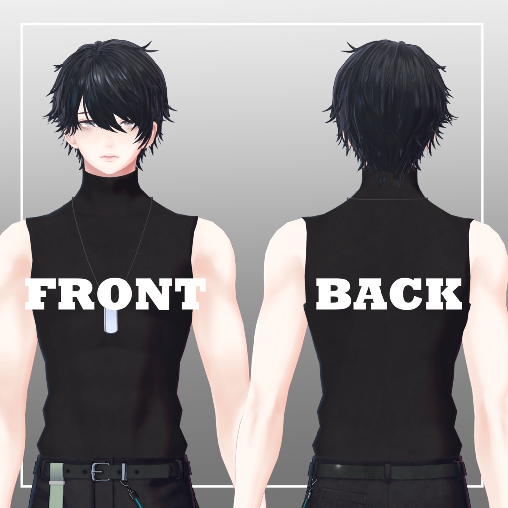 【 2avatar対応】ITSUKI HAIR【VRC想定】