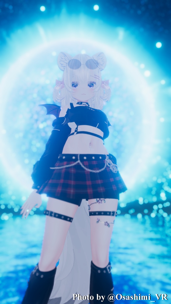 【6アバター対応】パンキッシュガールコーデ【VRC想定】