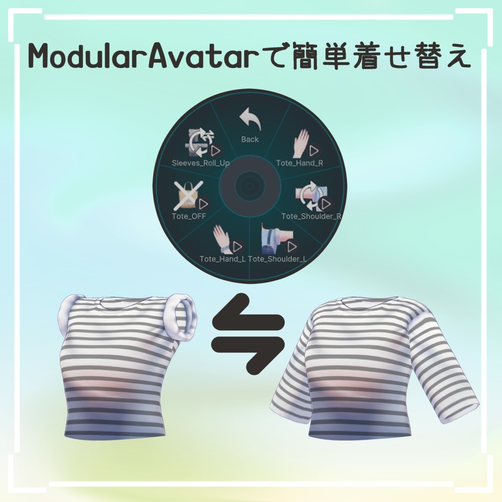 【11+Avatars】デニムオーバーオール【VRChat】