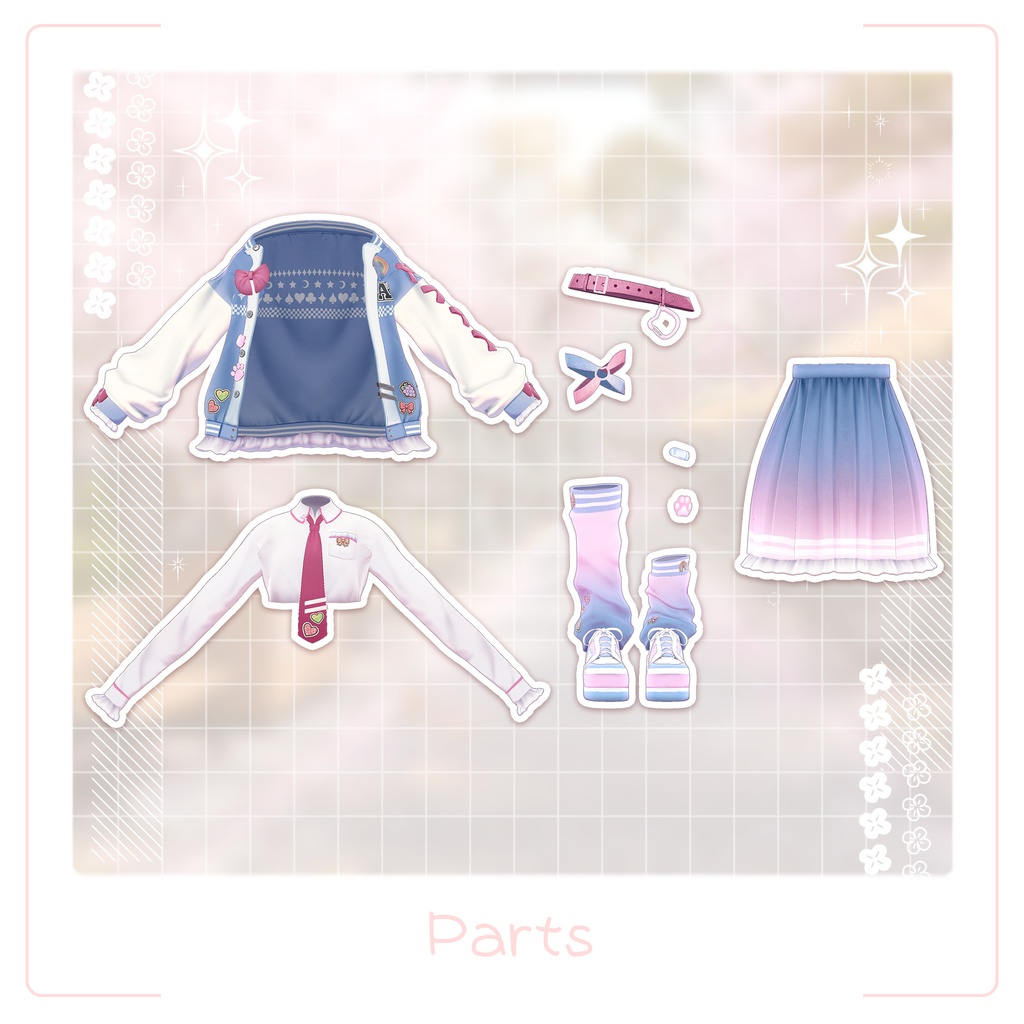 【セール中】Lovely Stadium Jumper【VRChat】