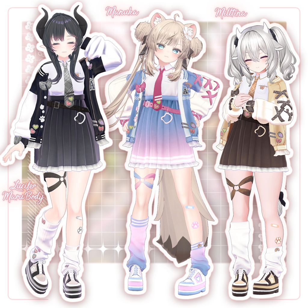 【セール中】Lovely Stadium Jumper【VRChat】