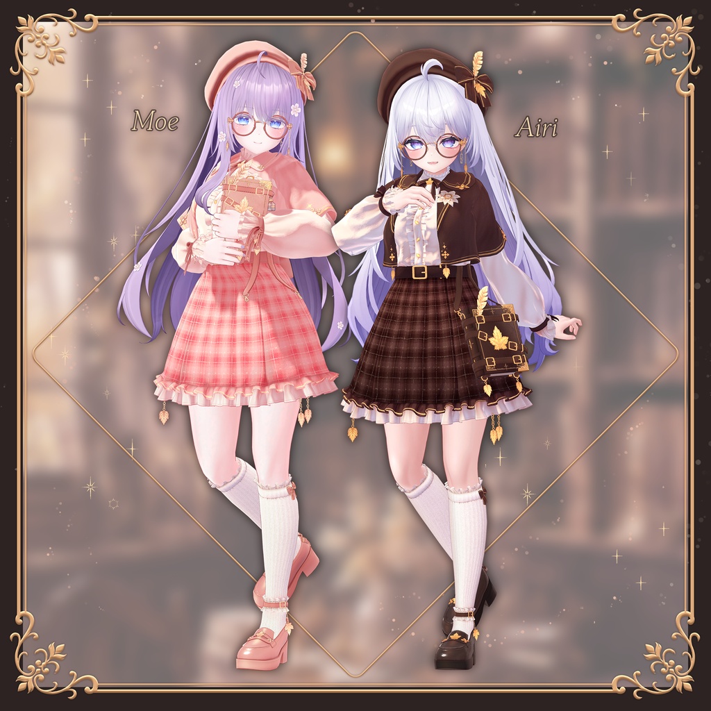 【24h限定価格】🍁Autumn Library🍁【14 Avatars】