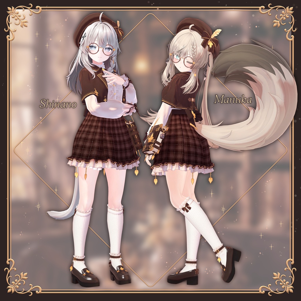 【24h限定価格】🍁Autumn Library🍁【14 Avatars】