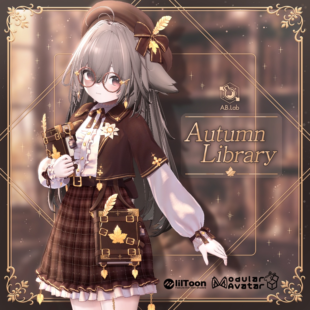 【14 Avatars】🍁Autumn Library🍁