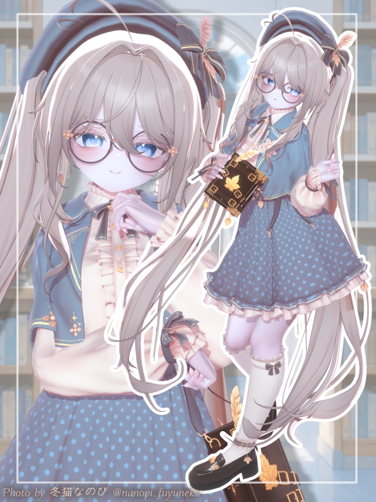 【24h限定価格】🍁Autumn Library🍁【14 Avatars】