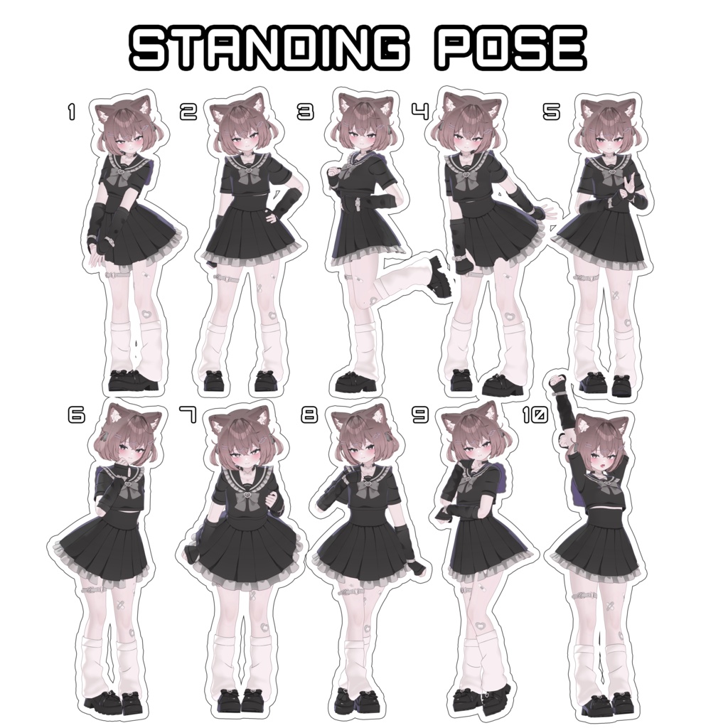 PoseAnimation Vol.1 / 30種類