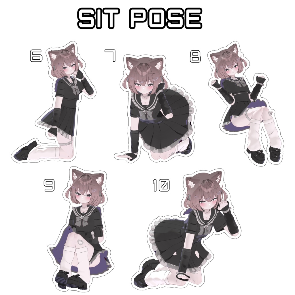 PoseAnimation Vol.1 / 30種類