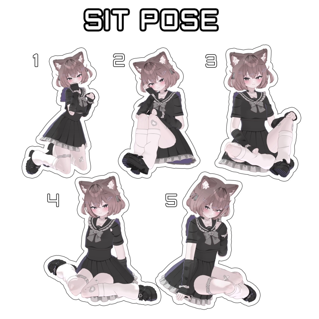 PoseAnimation Vol.1 / 30種類